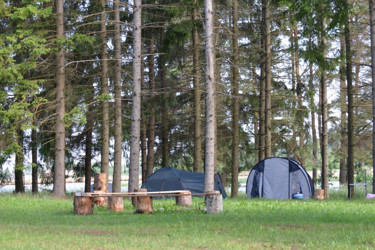 Birzai Camping Exterior foto