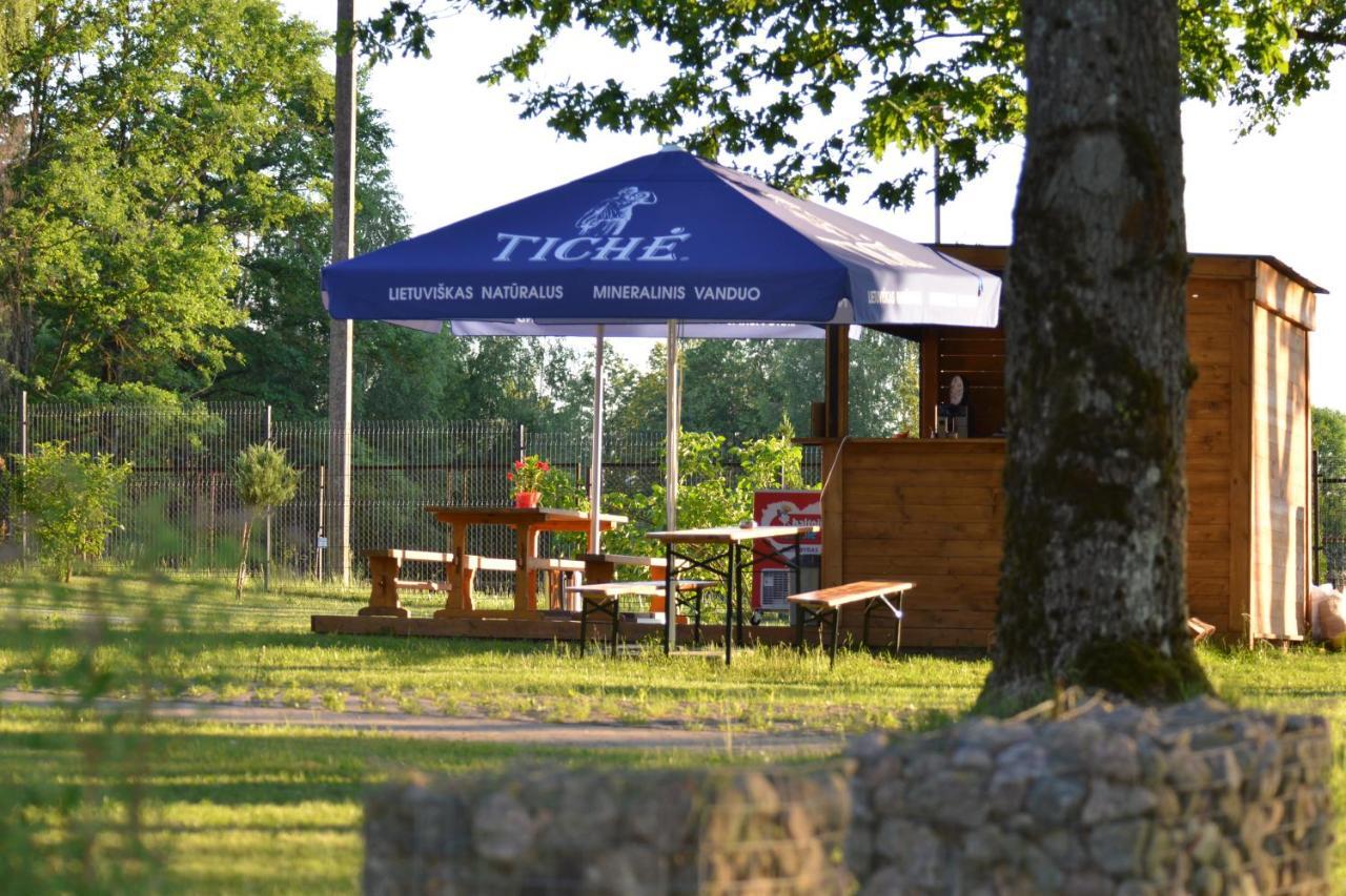 Birzai Camping Exterior foto
